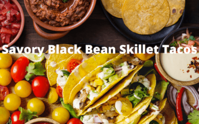 Tasty Tips: Save Money and Enjoy These Savory Black Bean Skillet Tacos